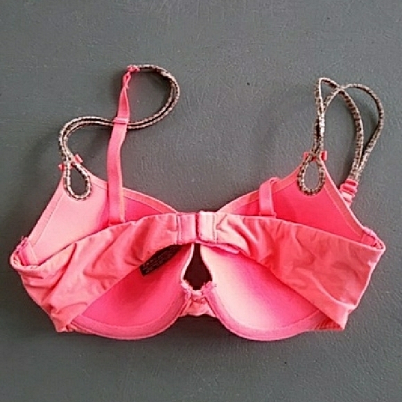 Victoria's Secret Pink T-Shirt Bra with Underwire Size 32C - Picture 4 of 7